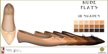Second Life Marketplace - BM Nude Flats